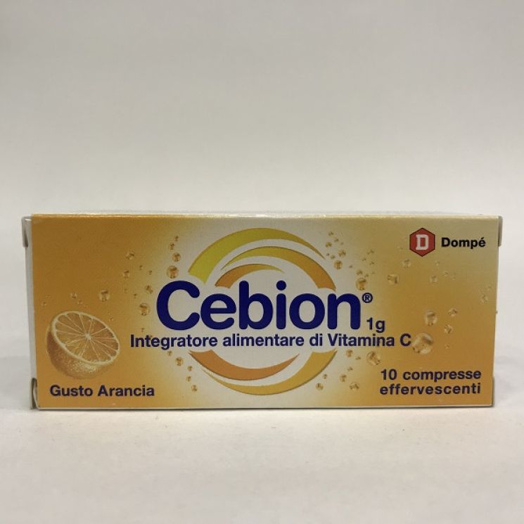 Cebion Vitamina C Arancia 10 Compresse Effervescenti